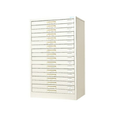 スチール製 ペーパーケース 書類整理ケース A3 18トレー