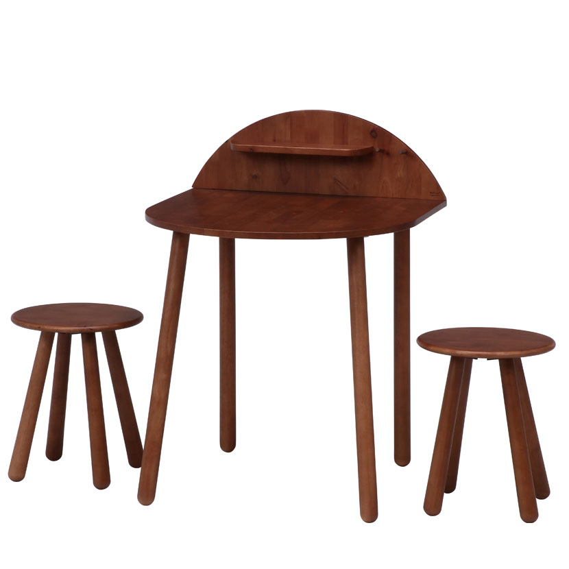 2人用 Natural Signature 3点セット 天然木 ダイニングセット リビング ナチュラル