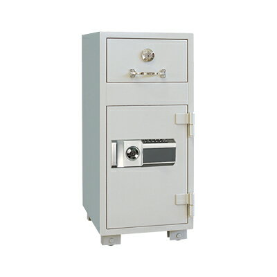 投入式耐火金庫 テンキー式 幅346×奥行475×高さ780mm 90kg 25L P79E【ダイヤセーフ】オフィス 金庫 事..