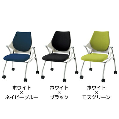 ITOKI(イトーキ) イプサロッキング クロスバック 肘なし ロッキング付 ブラック・ネイビーブルー・モスグリーン KLD150NGSZ5