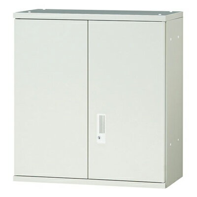 JL Storage 両開保管庫 上置用 鍵付き 幅700×奥行400×高さ750mm 【ホワイト】/PL-JL-A75A-WH