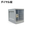 【法人様限定】【法人様限定】プラボックス プラスチックロッカー(クリアタイプ)〔ダイヤル錠〕Sサイズ〔単体〕/MY-PB-DS1CL