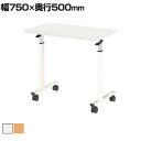 高さ調節デスク 幅750×奥行500×高さ640〜740mm国産ミーティングテーブル 会議用テーブル 会議テーブル テーブル 会議机 ワークテーブル オフィス テーブル 会議室 ミーティングルーム(3)