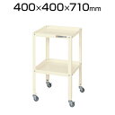 サカエ スペシャルワゴン ツールワゴン 2段 均等耐荷重50kg エラストマーキャスター SPZ-02MI 幅400×奥行400×高さ710mm SPZ-02M...