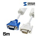スリムディスプレイケーブル アナログRGB(VGA) 5m
