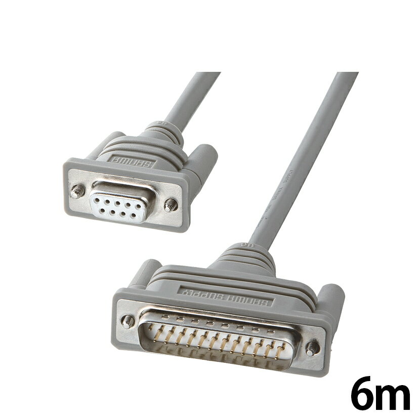 RS-232Cケーブル DOS/V モデム・TA 6m