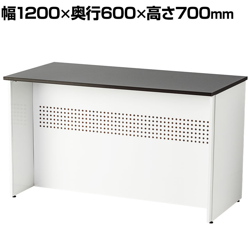 ロータイプ スチールカウンター 幅1200×奥行600×高さ700mm