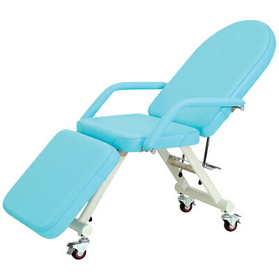 ◇サイズ選択有◇フェイシャル ボディ エステベッド 【アームレスト付】【キャスター脚】 ピックス(無孔)..