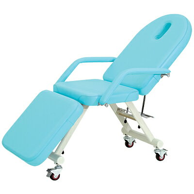 ◇サイズ選択有◇フェイシャル ボディ エステベッド 【アームレスト付】【キャスター脚】 有孔ピックス T..