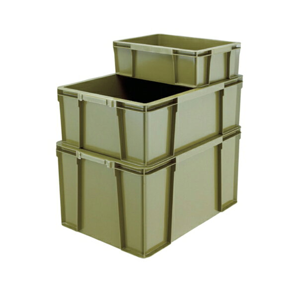 TRUSCO THC型コンテナ 有効内寸375×245×134mm 13.3L THC-13Bコンテナ トラスコ コンテナボックス 収納 収納ボックス 物流 保管用品 流通 倉庫作業 工場用品 整理保管箱 通い箱 通函 おしゃれ 3