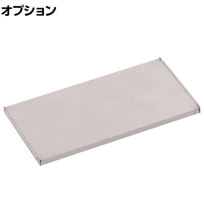 [オプション]TRUSCO M1.5型用棚板 幅860×奥行445mm 中棚受け付き ネオグレー 505-0332