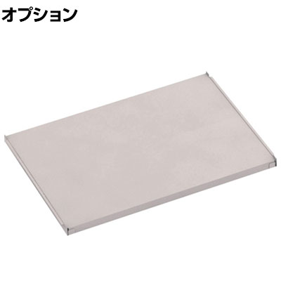 [オプション]TRUSCO M1.5型用棚板 幅860×奥行595mm 中棚受け付き ネオグレー 505-0341