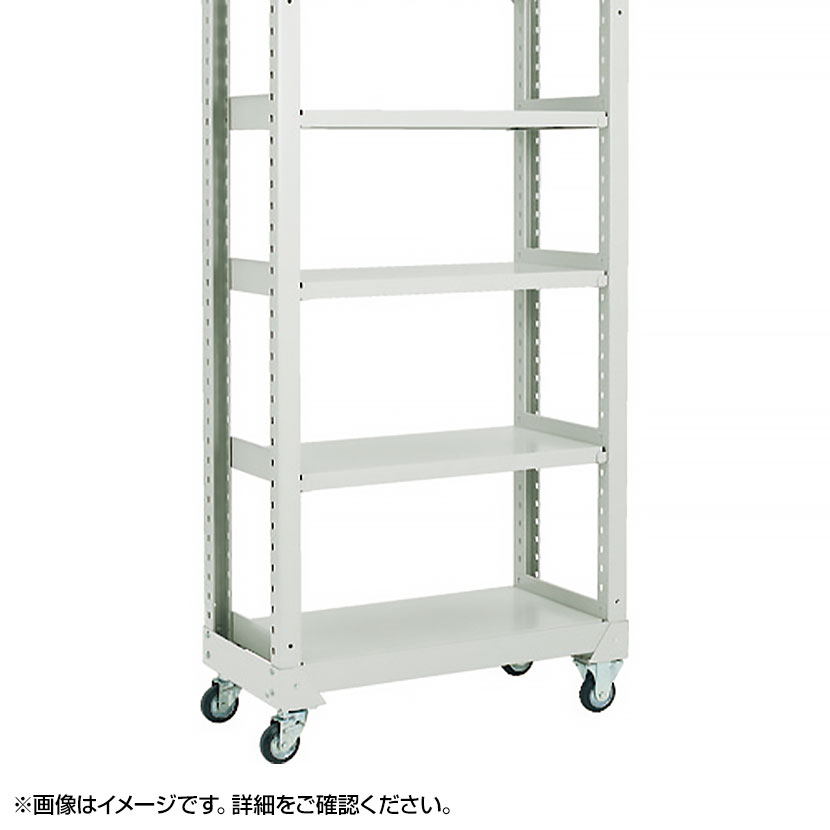 [オプション]TRUSCO M3型棚用キャスターベースユニット 奥行721mm用 509-4364