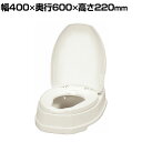 ウェルファン サニタリエースOD両用式 補高#8/アイボリー 和式トイレを洋式に 簡易トイレ 介護 トイレ 便座 便座クッション 介護用品 座面80mm高い
