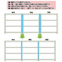 【本体】スチールラック 軽中量 150kg/段 単体 幅900×奥行300×高さ2400mm-6段 3