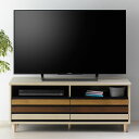 オルネ AVボード 引き出し付き 収納 テレビボード テレビ台 テレビラック ナチュラル 幅1140×奥行408×高さ475mm