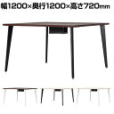 Work Plus BW HOUGAN DESK フリーアドレスデスク 幅1200×奥行1200×高さ720mm(3)