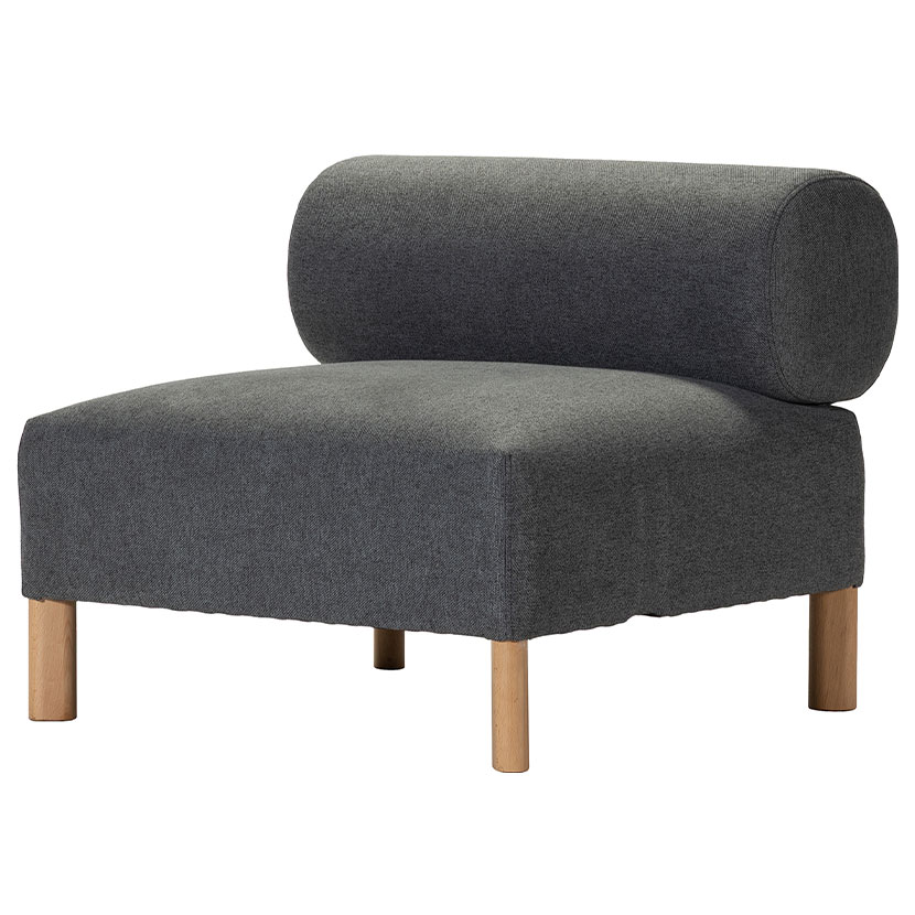 Work Plus TUMI CUBE 1人掛けソファ 背もたれ付き ロビーソファ オットマン オフィスソファ スツール 待合ソファ ラウンジチェア 応接 布張り WorkPlus