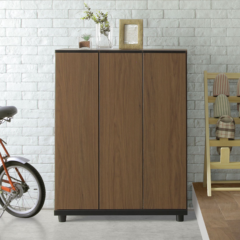 ロータイプ 下駄箱 シャルケ シューズボックス 日本製 消臭シート仕様 幅752×奥行348×高さ962mm