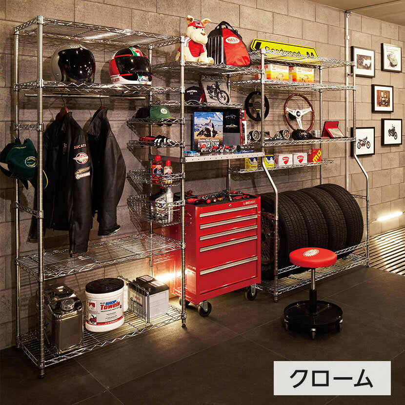 エレクター(ERECTA) ワイヤーシェルフ クローム 幅600×奥行350mm B1424C1