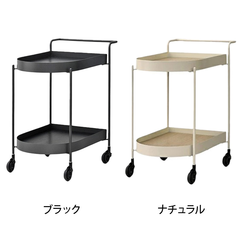 RUBBLE WAGON ラブルワゴン 2段 キッチンワゴン サイドワゴン キャスター付き キッ...