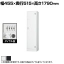 1人用 スチールロッカー ワイド 鍵付き ダイヤル錠 スチール スタンダード 業務用 幅455×奥行515×高さ1790mm 【国産】 【完成品】 / TLK-...