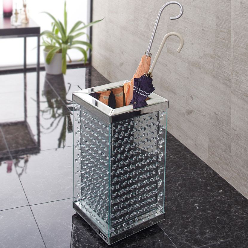 ブリリアント傘立て アンブレラ 日傘スタンド 幅270×奥行270×高さ520mm