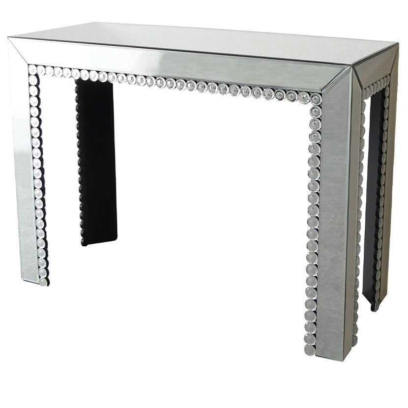 ミラーテーブル 化粧台 ドレッサー コンソール 鏡 コンソールテーブル MIRAYU 幅1010×奥行403×高さ748mm