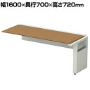【追加/増設用】ST-NK167W-J 1 STAGEO FREE 片面ジョイントタイプ フリーアドレスデスク 本体ホワイト 幅1600×奥行700×高さ720...