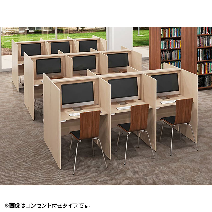 【追加/増設用】RFPCブース 対面タイプ 増連 幅800×奥行1200×高さ1200mm