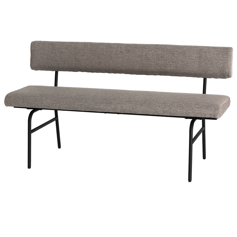 【暮らしのデザイン】リビングダイニングチェア リビングダイニングソファ リビングダイニングベンチ 北欧 ナチュラルモダン スチール脚 幅1300×奥行530×高さ720mm ●スッキリとしたアイアン脚のデザインです。圧迫感がなく、視界の抜けが生まれることでお部屋が広く見えます。●適度な硬さの座面にクッション性のある背もたれが付いており、食後も移動することなく団らんを楽しめます。●別売りのアームを取り付けることでカウチソファとして使用することができます。(左右どちらにでも取り付け可能) 商品について サイズ外寸 / 幅1300×奥行530×高さ720mm座面高さ / 440mm 材質フレーム / アイアン張地 / ファブリック(ポリエステル100％) 梱包数2箱 梱包サイズ梱包1 / 幅1370×奥行485×高さ195mm梱包2 / 幅635×奥行735×高さ135mm 梱包重量梱包1 / 15kg梱包2 / 6kg 配送について 配送費用について配送費無料※北海道は別途送料2200円(税込)※沖縄・離島は別途送料お見積り 組立について一部組立の商品です。(脚取り付けのみ) 備考こちらの商品は軒先渡し(玄関先へのお届け)となります。