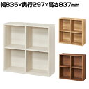 本棚 飾り棚 シェルフ フリーラック マス目ラック 横置き可 レジェルノ LGE-8585 幅835×奥行297×高さ837mm 白井産業