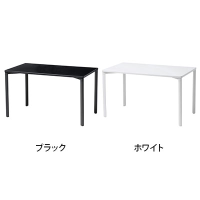 eテーブル オフィスデスク ワークデスク 会議テーブル 作業台 作業机 高耐荷重 人数変更対応 脚間調節可能 幅1200×奥行700×高さ700mm MEF-12070 [2]
