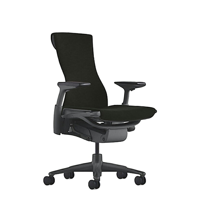 エンボディチェア Embody Chairs グラファイトフレーム カーペットキャスター シンク ブラック HermanMiller ハーマンミラー CN122AWAA G1G1BB3Y12