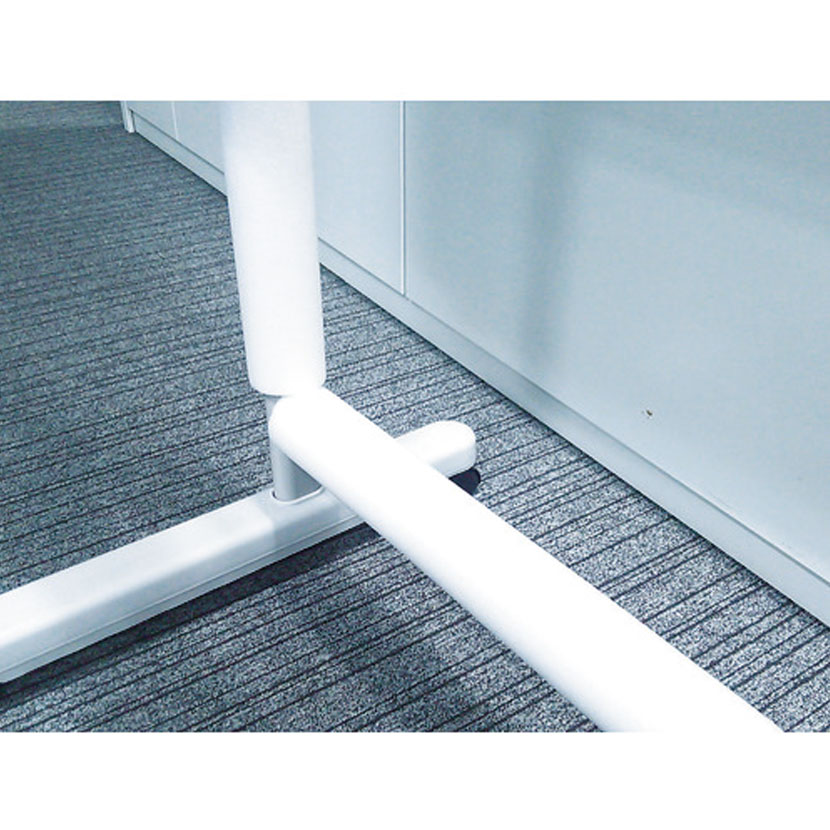 TRUSCO パイプ用保護カバー ホワイト 直径38×長さ2000mm