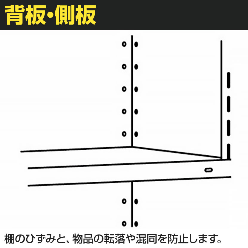 TRUSCO 軽量棚両開扉付き 幅875×奥行600×高さ1200mm 天地4段 ネオグレー 504-2879 [2]