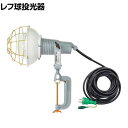 日動 レフ球投光器 100V 300W 10m アース付き AFE310100V