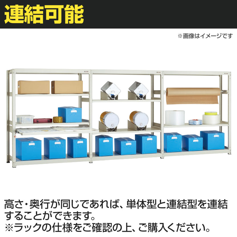 【P5倍25日20〜24時限定】【追加/増設用】TRUSCO M3型中量棚 オープンラック 幅180...
