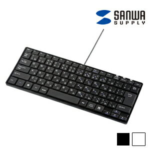 サンワサプライ USBスリムキーボード テンキーなし