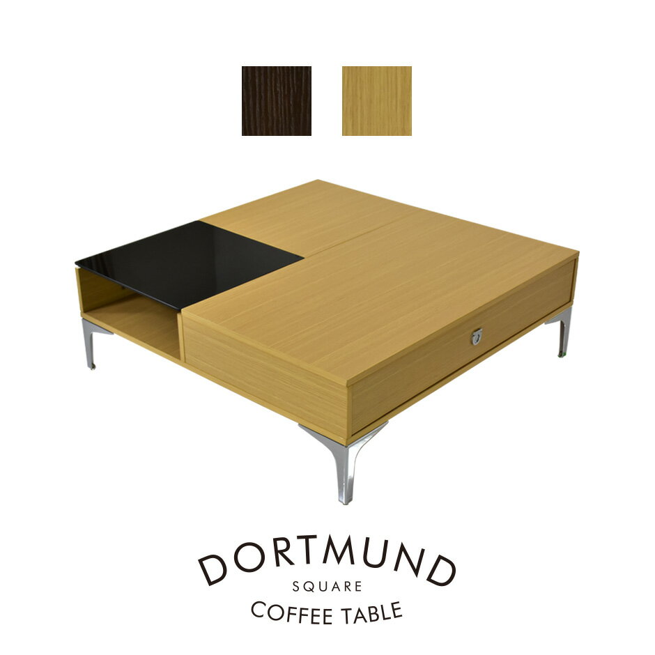 センターテーブル テーブル ローテーブル リビングテーブル 幅90 ガラス天板 ガラステーブル 引き出し収納 収納付き 棚付き カフェ 北欧 木製 収納 コーヒ...