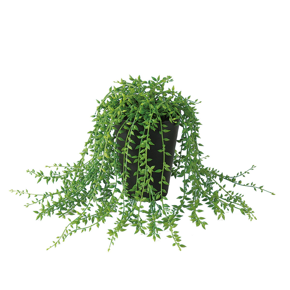 Leafy Plants - フェイクグリーン【 グリーンネックレス 】幅20 × 奥行20 × 高さ20 × 長さ30cmオフィスグリーン 観葉植物 フェイク 人工観葉植物 卓上 開業祝い 開店祝い 移転祝い 新築祝い 贈り物 おしゃれ