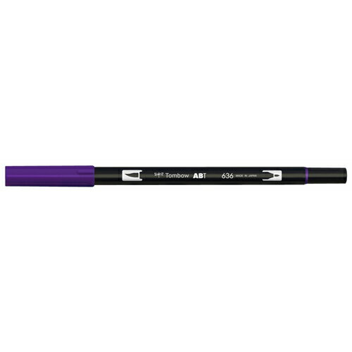 トンボ鉛筆 デュアルブラッシュペン ABT 水性マーカー AB-T636 トンボ鉛筆 4901991901818（20セット）