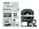 テプラ PRO テープカートリッジ マグネットテープ 12mm 黒文字 白 SJ12S キングジム 4971660772544(60セット)
