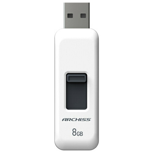 ARCHISS 饤ɼUSB 8GB AS-008GU2-PSW 4582353599401