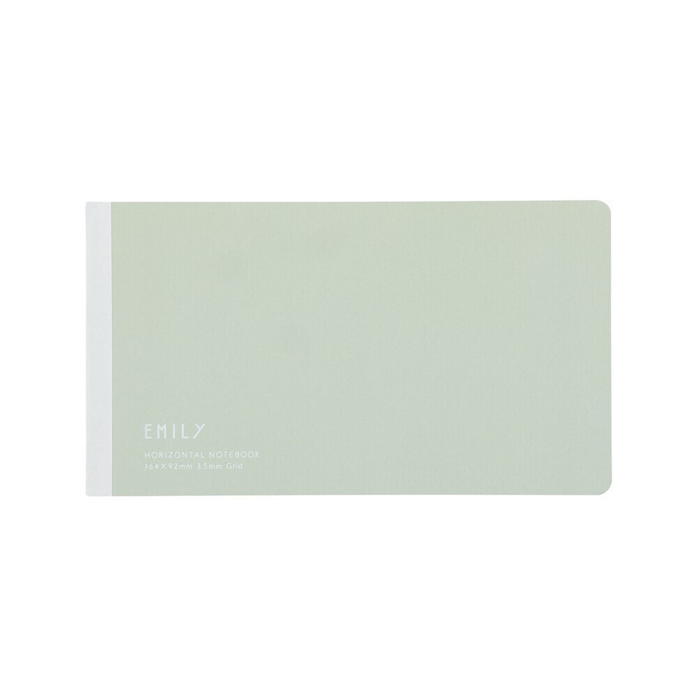 キングジム_EMILy横長ノート EY9043-PG ペールグリーン /4971660060887(5セット)