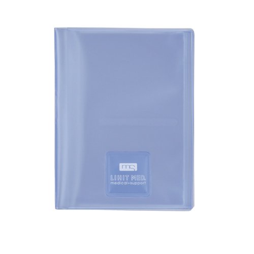 [単価317円・170セット] HM531アオ 保険証ホルダー 青 リヒトラブ 4903419880378（170セット）
