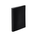 【送料無料】N-5063-24 アクアドロップス クリヤーブックフラット 黒 N-5063-24 リヒトラブ 4903419326135(20セット)
