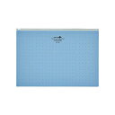 F-5303-8 リヒトラブ アクアドロップス クリヤーケース 青 F-5303-8(1枚入) リヒトラブ 4903419168155(10セット)