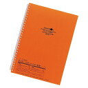 N-1608-4 AQUA DROPs ツイストリング・ノート セミB5・S型 29穴 橙 リヒトラブ 4903419324988(20セット)