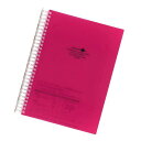 N-1610-3 LIHIT LAB AQUA DROPs ツイストリングノート 超厚型 N-1610-3 赤 リヒトラブ 4903419313524(20セット)